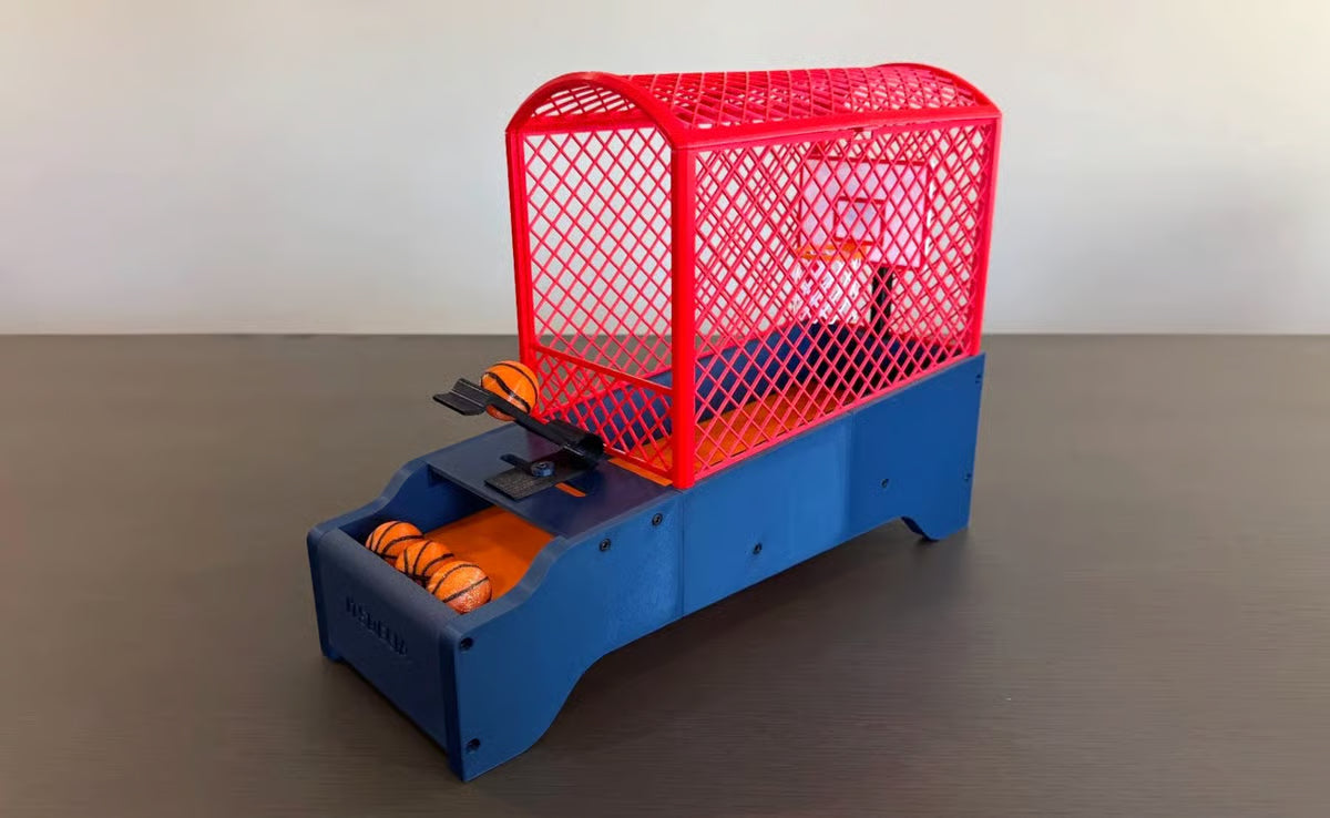 3D Printed Basketball Shooting Game